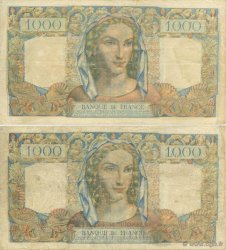 1000 Francs MINERVE ET HERCULE FRANCE  1946 F.41.11 TTB