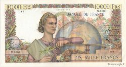 10000 Francs GÉNIE FRANÇAIS FRANCE  1955 F.50.76 AU-
