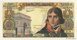 100 Nouveaux Francs BONAPARTE FRANCIA  1960 F.59.07 q.AU
