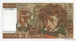 10 Francs BERLIOZ FRANCIA  1976 F.63.17A283