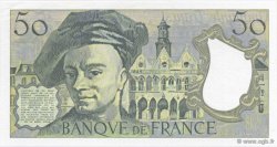 50 Francs QUENTIN DE LA TOUR FRANCE  1988 F.67.14A50 UNC-