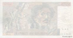 100 Francs DELACROIX uniface FRANCE  1985 F.69U.09 AU-