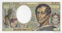 200 Francs MONTESQUIEU FRANKREICH  1990 F.70.10a