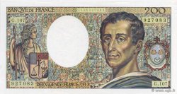200 Francs MONTESQUIEU FRANCIA  1992 F.70.12a q.FDC
