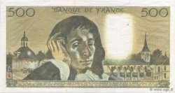 500 Francs PASCAL FRANCE  1985 F.71.33 XF-