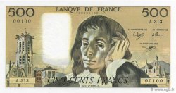 500 Francs PASCAL FRANCIA  1990 F.71.44 FDC