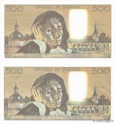 500 Francs PASCAL FRANCIA  1991 F.71.48 SC+