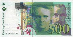 500 Francs PIERRE ET MARIE CURIE Sans STRAP FRANKREICH  1994 F.76f4.01 VZ+