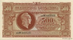 500 Francs MARIANNE FRANKREICH  1945 VF.11.02 fST+