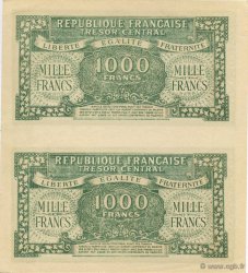 1000 Francs MARIANNE FRANCIA  1945 VF.12.00 FDC
