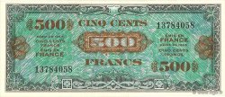 500 Francs DRAPEAU FRANKREICH  1944 VF.21.01 fST