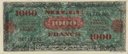 1000 Francs DRAPEAU FRANCIA  1944 VF.22.01 SC