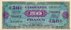50 Francs FRANCE FRANCE  1944 VF.24.01 UNC-