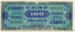 100 Francs FRANCE FRANKREICH  1944 VF.25.04 fST