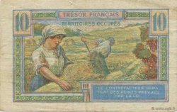 10 Francs TRÉSOR FRANCAIS FRANCIA  1947 VF.30.01 BB