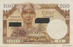 100 Francs SUEZ FRANKREICH  1956 VF.42.01 VZ+
