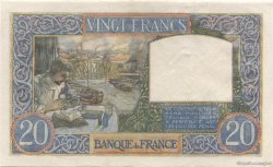 20 Francs TRAVAIL ET SCIENCE FRANCE  1941 F.12.18 AU