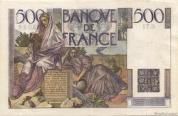 500 Francs CHATEAUBRIAND FRANCIA  1946 F.34.04 EBC+