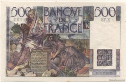 500 Francs CHATEAUBRIAND FRANKREICH  1946 F.34.05 ST