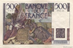 500 Francs CHATEAUBRIAND FRANKREICH  1948 F.34.08 VZ+