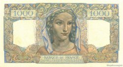 1000 Francs MINERVE ET HERCULE FRANKREICH  1945 F.41.03 ST