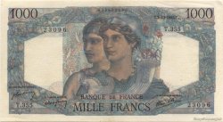 1000 Francs MINERVE ET HERCULE FRANCIA  1946 F.41.17 AU+