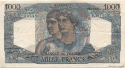 1000 Francs MINERVE ET HERCULE FRANCIA  1947 F.41.18 EBC