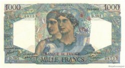 1000 Francs MINERVE ET HERCULE FRANKREICH  1949 F.41.28 ST