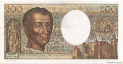 200 Francs MONTESQUIEU FRANCIA  1991 F.70.11 SC