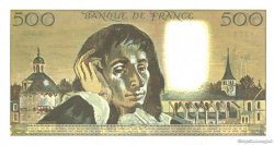 500 Francs PASCAL FRANCIA  1987 F.71.37 FDC