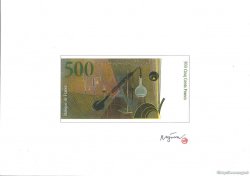 500 Francs Pierre et Marie CURIE essai FRANCIA  1989 NE.1994 FDC