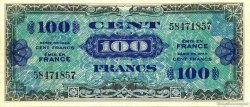 100 Francs Drapeau FRANCIA  1944 VF.20.01 SPL
