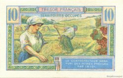 10 Francs Trésor Français FRANCIA  1947 VF.30.01 AU