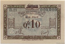10 Centimes FRANCE regionalism and miscellaneous  1923 JP.135.02 UNC