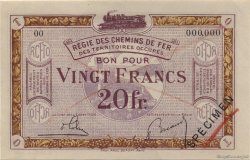 20 Francs FRANCE Regionalismus und verschiedenen  1923 JP.135.08s fST