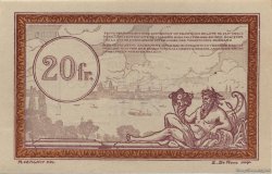 20 Francs FRANCE regionalismo e varie  1923 JP.135.08 q.FDC
