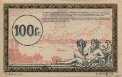 100 Francs FRANCE Regionalismus und verschiedenen  1923 JP.135.10s VZ