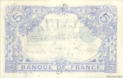 5 Francs BLEU FRANCE  1913 F.02.13 XF+