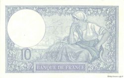 10 Francs MINERVE FRANKREICH  1924 F.06.08 VZ to fST