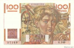 100 Francs JEUNE PAYSAN FRANCIA  1946 F.28.11 EBC