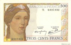 300 Francs FRANCIA  1939 F.29.03 q.FDC