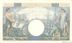 1000 Francs COMMERCE ET INDUSTRIE FRANCE  1944 F.39.05 UNC-