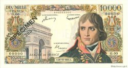 10000 Francs BONAPARTE FRANCE  1955 F.51.01Spn UNC