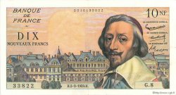10 Nouveaux Francs RICHELIEU FRANCIA  1959 F.57.01 EBC