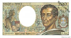 200 Francs MONTESQUIEU FRANKREICH  1981 F.70.01Spn ST