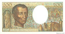 200 Francs MONTESQUIEU FRANCIA  1981 F.70.01A1 SC+