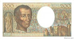 200 Francs MONTESQUIEU FRANCIA  1986 F.70.06 q.FDC