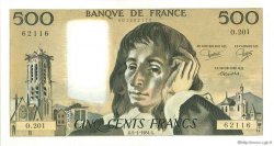 500 Francs PASCAL FRANKREICH  1984 F.71.30