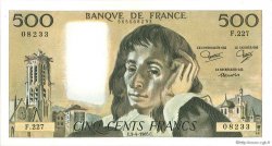 500 Francs PASCAL FRANKREICH  1985 F.71bis.05 VZ+