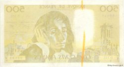 500 Francs PASCAL FRANKREICH  1980 F.71U.22 VZ+